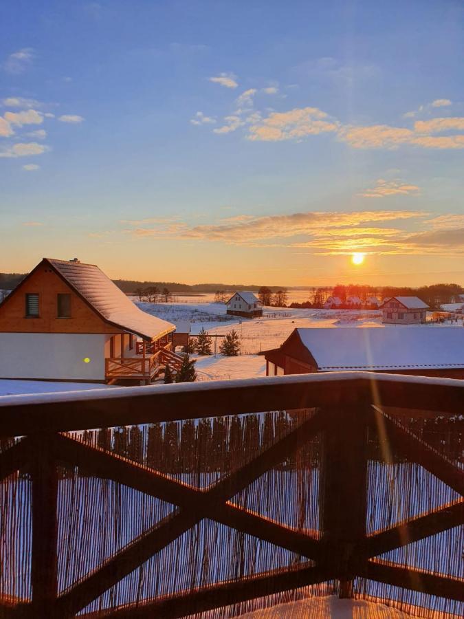 Mazurska Osada Nad Jeziorem Orzysz Skomack Wielki Exteriör bild